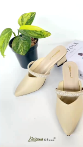 sepatu wanita terbaru Nasywa shoes hak 5cm permata