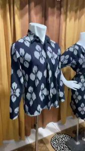 ELSSA FASHION: Baju Tenun Ethnik Dress & Kemeja Baju Kondangan Pasangan