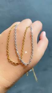 Kalung Polo Titanium Dengan Rantai Tambahan CXB355