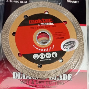 maktec slim x turbo 110 mm pisau potong granit mata gerinda pemotong granit keramik marmer grinda potong gurinda cutting wheel