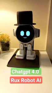 RUX AIROBOT หุ่นยนต์ Rux: เพื่อนเรียนรู้และสนุกสนานสำหรับเด็ก   Rux AI Robot: Learning and Fun Companion for Kids VS EMO PET ROBOT