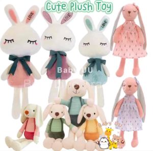 Baby Toys Baby Bunny Soft Toy Plush Toy Baby Soothing Toy Rabbit Doll Sleep Comfort Toy Soothing Toy Mainan Bayi