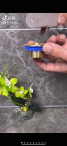 Nắp đậy cống thoát nước ngăn mùi chống côn trùng bằng đồng van thoát nước 1 chiều