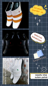 Sepatu Slop Sulam Pahat: Kualitas Tinggi & Desain Nyaman