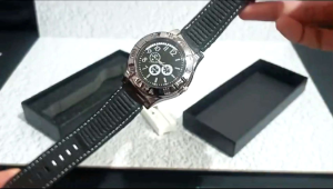 (Bisa COD) Jam Korek Api Elektrik USB Rechargeable Oulm Jam Tangan Pria