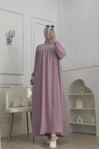 Inaya Dress Jumbo Gamis Wanita Muslim