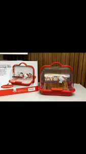 Hello Kitty Bread Box Roll Top Acyrlic Multi-Purpose Storage Bread Bin