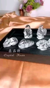 [MY🇲🇾 Ready Stock]1pcs白水晶生肖摆件White crystal｜镇宅辟邪 ✦ 净化磁场 ✦ 提升事业运 ✦ 好运连连｜