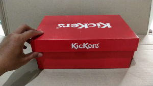 SEPATU CASUAL PANTOPEL KANTOR KERJA 275 KICKERS KULIT