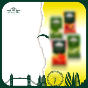 Ahmad Tea London Green Tea/Black Tea Series 2Gx20s with free gift / 20gmx10foil