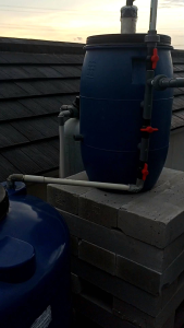 Filter air drum mengandung Zat besi berminyak kuning dll (sistem aerasi venturi) filter air