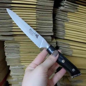 Dao gọt trái cây Nhật thép vân liền khối