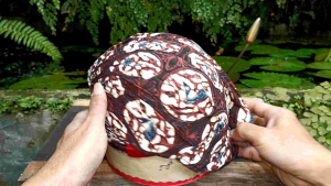 Blangkon Jogja Mataram Halus Motif Ceplok Leksono