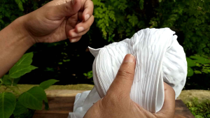 BLANGKON MATARAM SUNAN KALIJAGA PUTIH POLOS KLIWIR ROYAL QUALITY