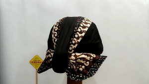 Blangkon Mataram Royal Quality Motif Kembang Gedang Kawitran