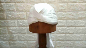 BLANGKON SUNAN KALIJAGA PUTIH POLOS KONCER KUNCUNG