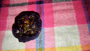 แร่ไพไรต์ ขนาด50กรัม แร่หินธรรมชาติ แร่สะสมสวยงาม