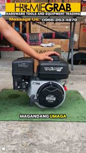 YAMATO GASOLINE ENGINE 7.5HP / TANABE JAPAN GASOLINE ENGINE 7.5HP (HIGH SPEED / LOW SPEED)‼️HEAVY DUTY‼️