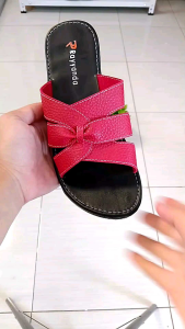 Sandal Wanita Kekinian Anjela Sandal Papirut Model Terbaru Sandal Kulit Perempuan Tasik Alas Karet Anti Slip Sandal Rayyanda