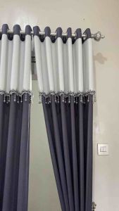 Gorden Blackout Polos Embos Doff  Poni Tempel Renda Buat Jendela Aesthetic Bahan Super Tebal