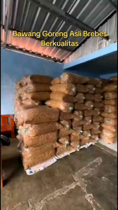 Bawang goreng 500 gram [ A ] asli brebes tanpa campuran brambang asli brebes bumbu masakan