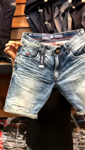 miraaya promo jeans pendek pria terbaru / jeans pendek lecaso denim / jeans pendek premium terbaru