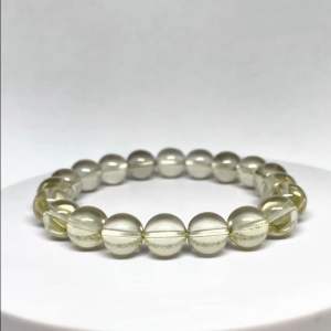 MEG High Quality Citrine Bracelet Natural Healing Crystal Beads 10mm for Men and Women Gift