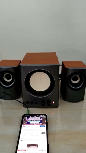 Bộ loa máy tính ELECOM hàng bãi Nhật
