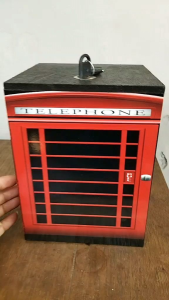 Celengan Kunci Dewasa Tabungan Kayu Pakai Kunci Ganda Lucu Unik Jumbo Buka Tutup 15x15x20