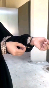 Abaya Gamis Hitam Arab DUBAI MUZNAH JETBLACK