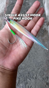Assist Hook Single Pike Model Untuk Casting Jigging Tenggiri GT