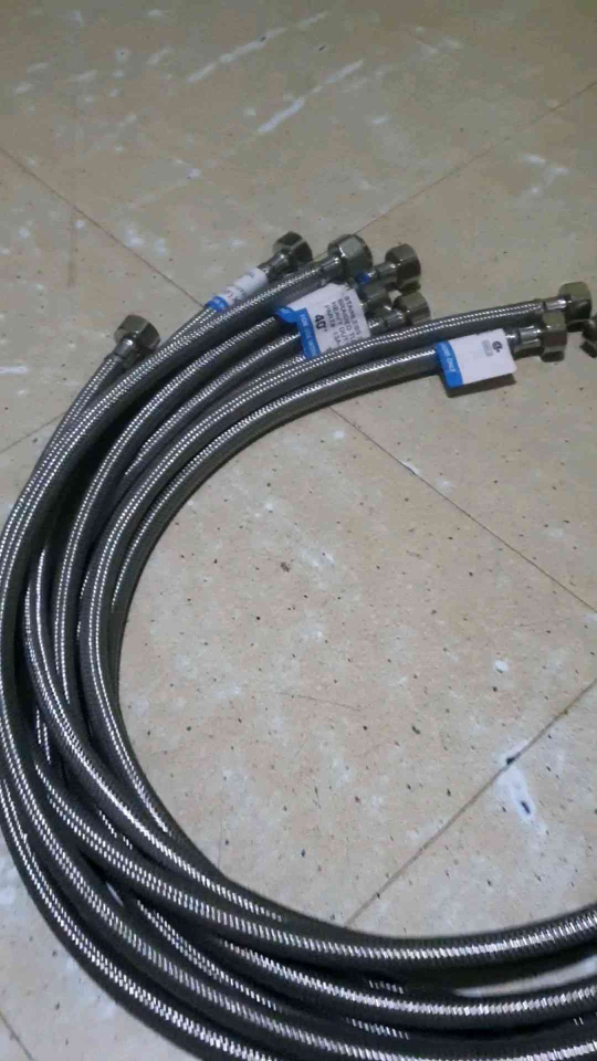 Stainless Steel Braided Tube 40 inches 1/2"(FEMALE) x 1/2"(FEMALE) Heavy Duty