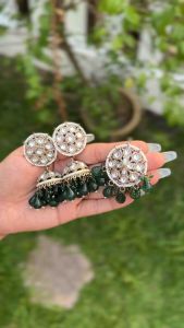 Kundan Tikka and Earrings Set