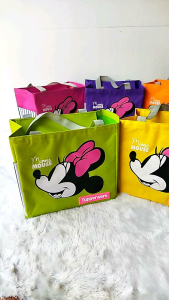 Tupperware Tas Minnie Mouse ( Zipper Bunga Es )