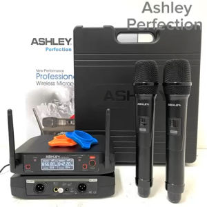 Mic Wireless ASHLEY Perfection MERAH Original (BISA COD)