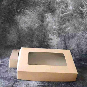 Box donat isi 6 laminasi jendela/dos donat isi 6 laminasi jendela 50pcs