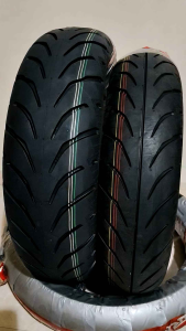 AEROX TIRE (MRF Brand Tubeless FREE Sealant & Pito)