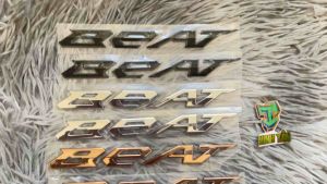 Tem chữ nổi 3D Beat 110 hàng gia công như zin (giá 1 cặp)