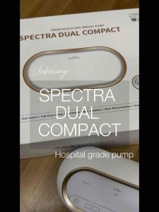 (FREE SHIPPING 🎁) Spectra Dual Compact Premium Portable Rechargeable Breast Pump 2 Years Warranty