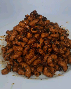 Makaroni Bantat Cikruh Kemasan Pouch pedas daun jeruk Cikruh enak gurih bumbu melimpah