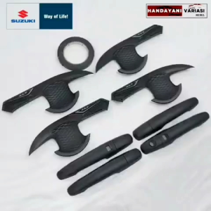 Paket Cover Handle Outer Pintu Mobil Suzuki XL7 Hitam