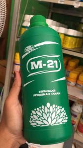 PUPUK CAIR M21 TEKNOLOGI PEMBENAH TANAH 1 LITER