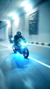 PAKET 4 LAMPU KOLONG MOTOR SPORT + 2M KABEL MERAH HITAM 22AWG + SAKLAR KABEL BERKUALITAS