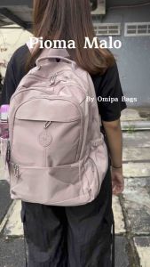 OMIPA BAGS PIOMA MALO - TAS RANSEL BESAR SEKOLAH NYLON /RANSEL LAPTOP BESAR WANITA RANSEL TRAVELLING