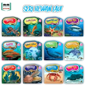Buku Cerita Anak Bergambar - Seri Hewan Laut