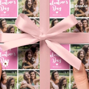 SEHARI JADI Kertas kado custom foto / tulisan pembungkus hampers hadiah kado gift gambar request unik lucu