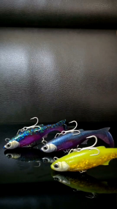 Siwver ปลายางติดแม่เหล็ก 16g..8.5cm