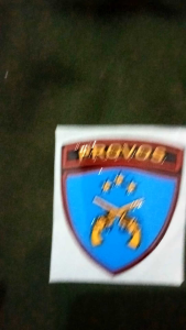 Stiker Provos Logo Timbul 3D 8X7 Kilap Tempel Bay Store 98