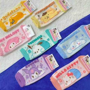 Korean Socks- New Melody Kuromi Cinnamoroll-Ankle  Iconic Socks