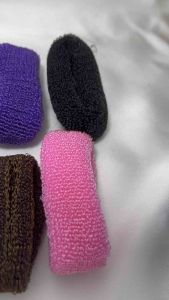 Ikat Rambut Tali Rambut Donat M Isi 12 Pcs MM